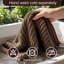 Soft Plush Lightweight Reversible Chenille Knitted Throw Blanket-128549653