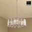 Lustre en cristal de style moderne