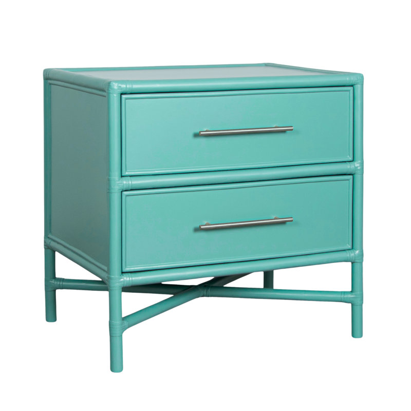 Venice 2 - Drawer Nightstand, Turquoise