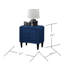 Velours magnifique table de chevet 1pc table de chevet 2X tiroirs mobilier de chambre design élégant-1389883199