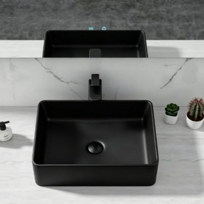 Bathroom Sink Vessel Sink Black - 2211