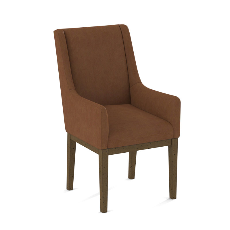 Upholstered Arm Chair, Applause Bravo, White