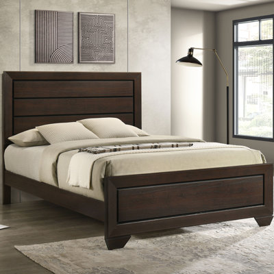 Wood Panel Bed