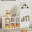 Bibliothèque pour enfants polyvalente avec un design en forme de maison