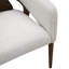 Houston Accent Chair - Pebble/Walnut