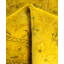 Overdyed Hand-Knotted Wool Modern-Contemporary Yellow Runner 2' 7" x 10' 3"