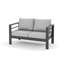 Causeuse en aluminium avec coussin-106035403-106035404