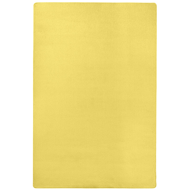 Fancy Yellow Rug, Rectangle 80 x 150cm