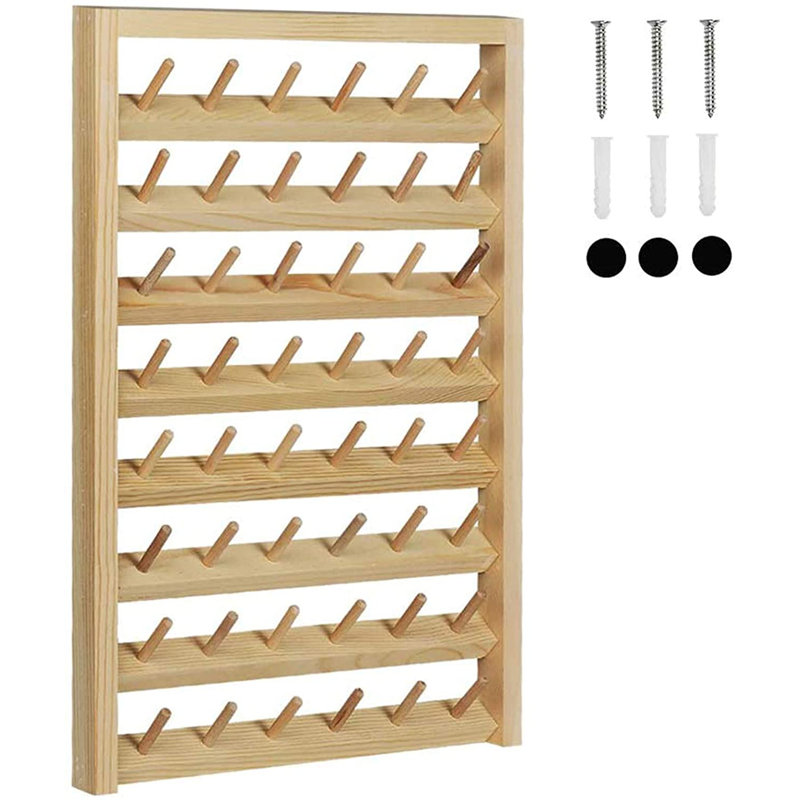 Nécessaire de couture en bois haitral