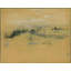"Paysage" par John Henry Twachtman - Art mural sur toile tendue avec châssis-872214724
