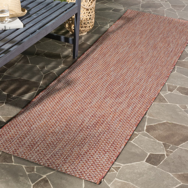 Castlebourne Red/Beige Area Indoor/Outdoor Area Rug