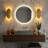 Taliya Metal Luxury Flush Mounted Sconce