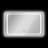 Ammarah Glass Flat Wall Mirror