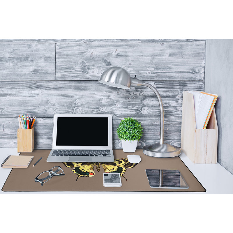 Grand coussin de bureau Robbie, Brun gingembre