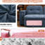 Upholstered 48.61 " Linen Sofa Bed