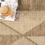Rogan Geometric Indoor / Outdoor Area Rug in Beige/Brown-428351305