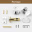 Coolnews Retro Elegant Series Crystal Passage Door Knobs-60588949