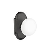 Privacy Door Knob with Arch Rosette