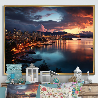 Canada Twilight, reproduction d'art sur toile