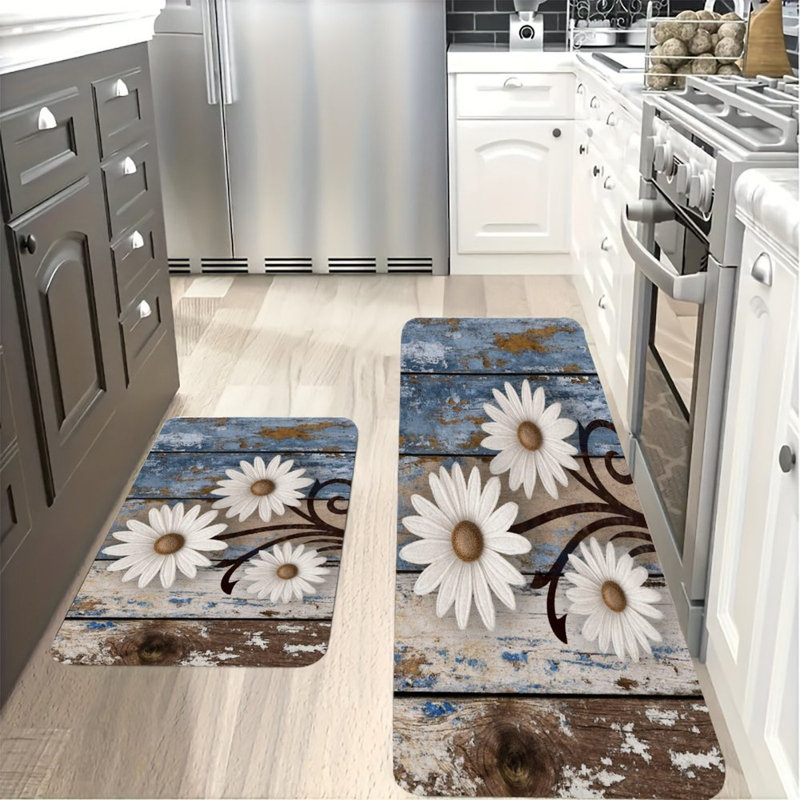 Tapis de cuisine 2 pièces Daisy