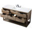 Ensemble de meuble-lavabo double 60 po Felicity-1276210176