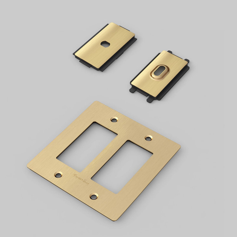 2G Plate / Logo, Brass