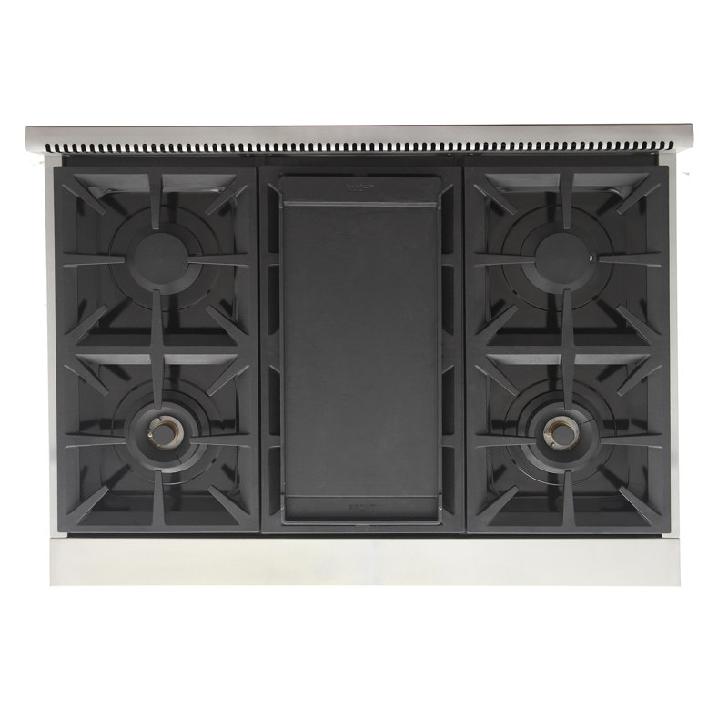 36" 6 Burner Cooktop, Liquid Propane, Royal Blue