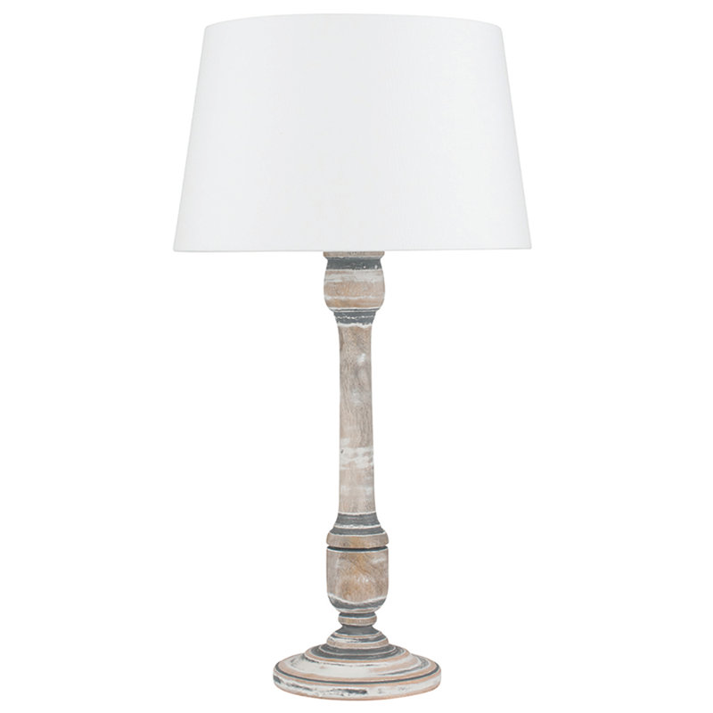 Dutton Solid Wood Lamp Base Lamp