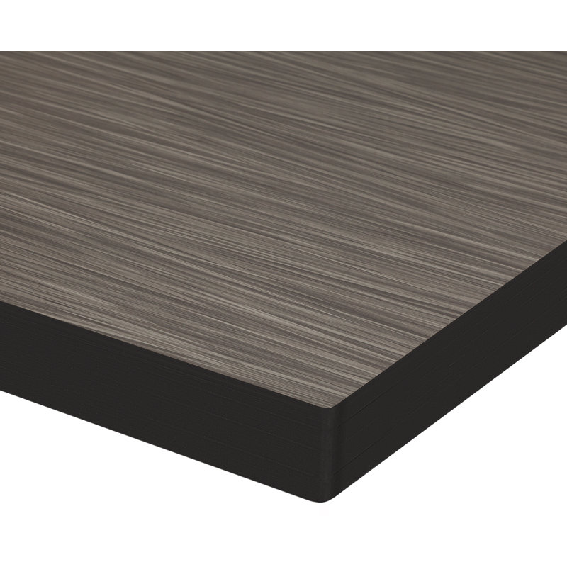 Plateau de table rectangulaire Prime, Gris, L 48 po x l 32 po