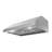 Streamline 30 In. T-1711-1-CL Anfo Convertible Undermount 406 CFM Range Hood In Brushed Stainless Steel With Baffle Filters, Push Button Control, LED Lights