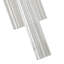 Viola 1 - Light LED Dimmable Modern Silver Leaf Flush Mount Sconce-353332123