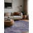 Machine Washable Purple Area Rug-609323285