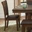 Chaise d'appoint en brun
