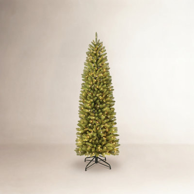 Sapin de Noël vert Fraser avec lumières claires / blanches Fraser