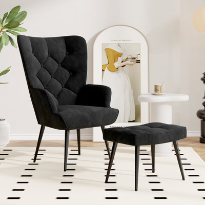 Velvet Lounge Chair