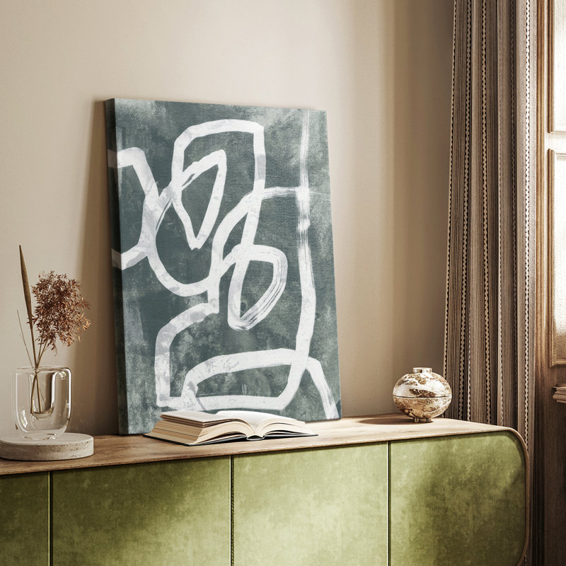 Chalk Line I -Custom Wrapped Gallery Cavas