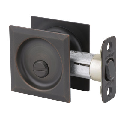 Square Privacy Pocket Door Hardware
