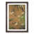 Walnut  Bordered Framed