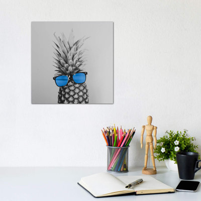 Mr. Pineapple II 1 Piece Wall Art on Canvas