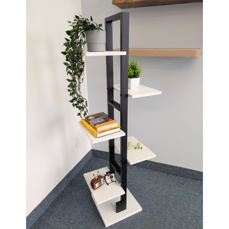 Étagère Autoportante Moderne Zynix | Design à Double Configuration