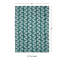 Tapis lavable intérieur / extérieur turquoise / vert Kivett-1034642870