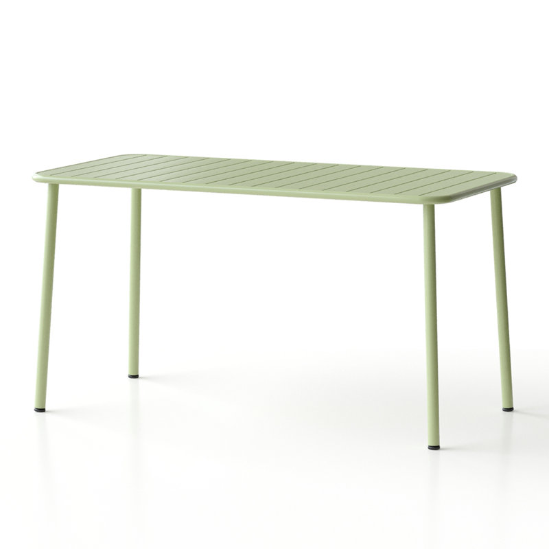Table de salle à manger Sella, Vert givré