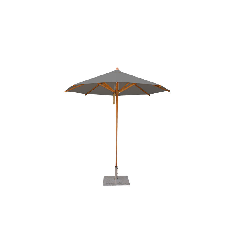 Parasol de marché 8,5 pi Pursley, Gris mat, 102" W x 102" D