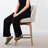 Modern 30" Round Counter Height Dining Set with 2 Upholstered Swivel Counter Stools-1658115933