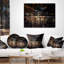 Coussin Glow of Technology - imprimé abstrait