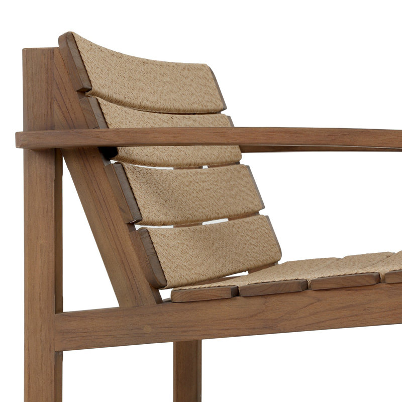 Isolde Outdoor Teak Lounge Chair