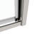 Pivot Swing Shower, 44 - 48" Width X 71" Height, , Effortless Setup, Magnetic Shutoff, Leakage Glass Enclosure For 1/4" Tempered Glass, Simple Install, Magnet Closure-124069872