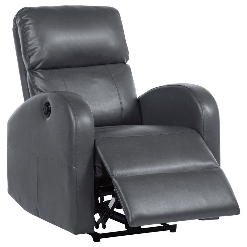 Fauteuil inclinable électrique Meglia, Gris