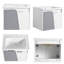 Meuble-lavabo mural avec lavabo pour petite salle de bain