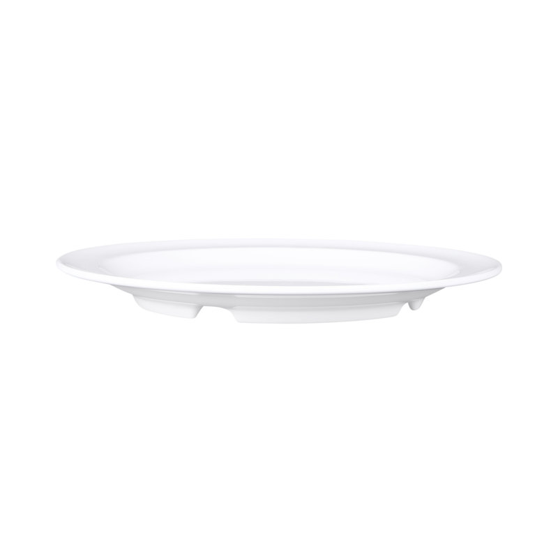 Simplicity 6.5" Melamine Appetizer Plate, White